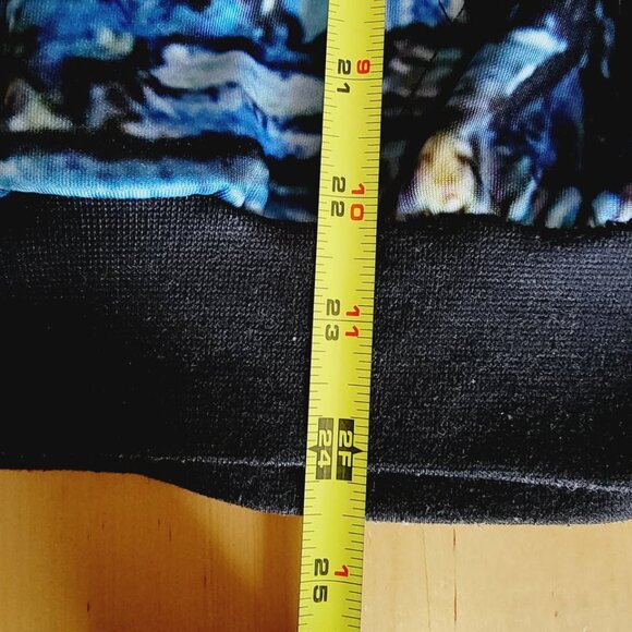 Van Gogh Starry Night Hoodie Hooded Pullover Sweatshirt Ladies Medium M - Picture 7 of 9